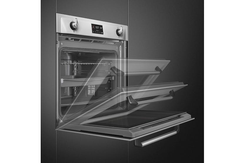 Smeg Victoria Built-in Single Steam Oven | SOP6902S2PX | Stainless Steel Smeg Victoria Built-in Single Steam Oven | SOP6902S2PX | Stainless Steel