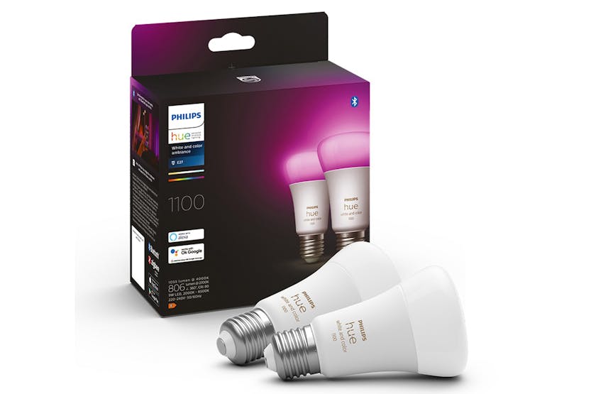 Philips Hue E27 Smart Bulb | 2 Pack Philips Hue E27 Smart Bulb | 2 Pack
