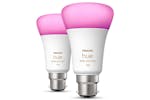 Philips Hue B22 Smart LED Bulbs | 2 Pack Philips Hue B22 Smart LED Bulbs | 2 Pack