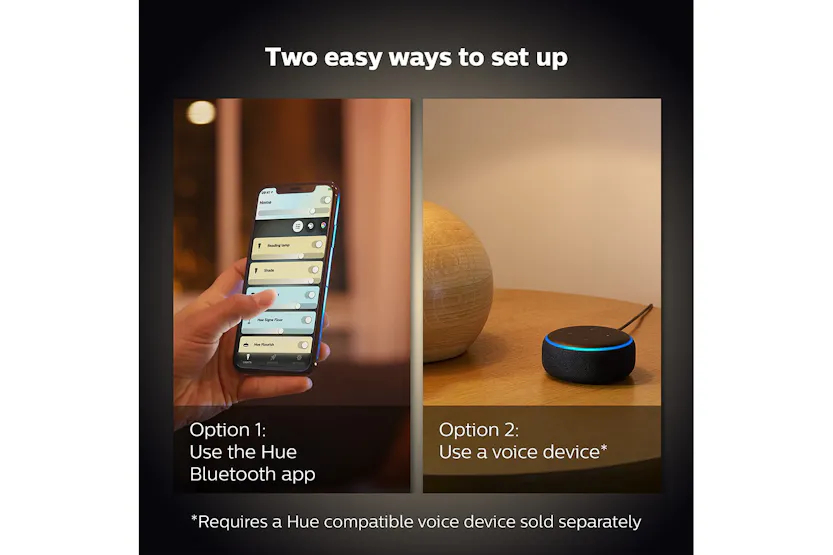 Philips Hue E27 Smart LED Bulbs | 2 Pack Philips Hue E27 Smart LED Bulbs | 2 Pack