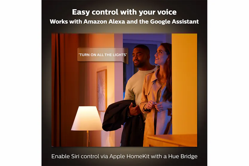 Philips Hue E27 Smart LED Bulbs | 2 Pack Philips Hue E27 Smart LED Bulbs | 2 Pack