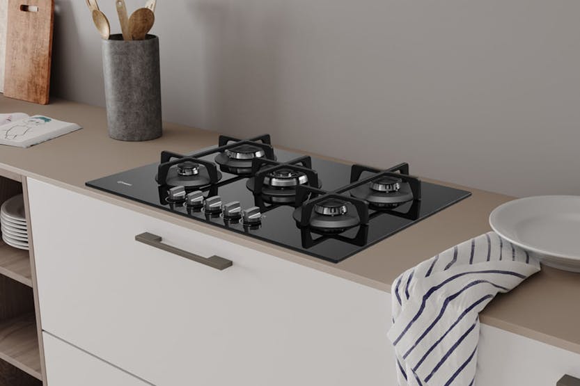 Indesit 73cm Gas Hob | ING72T/BK Indesit 73cm Gas Hob | ING72T/BK