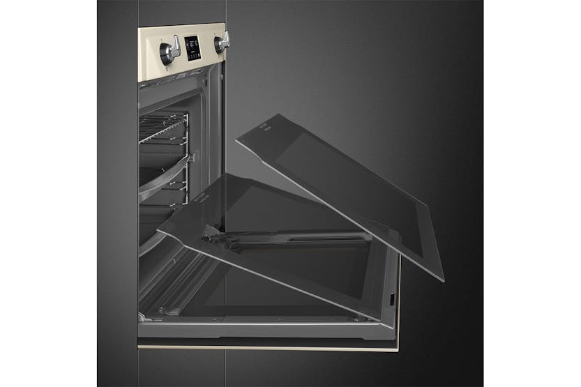 Smeg Victoria Built-in Single Steam Oven | SOP6902S2PP | Cream Smeg Victoria Built-in Single Steam Oven | SOP6902S2PP | Cream