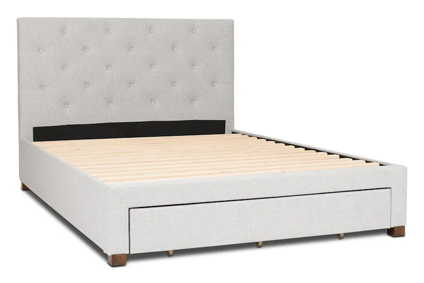 Brandon Bed Frame | Double | 4ft6 | Grey Brandon Bed Frame | Double | 4ft6 | Grey