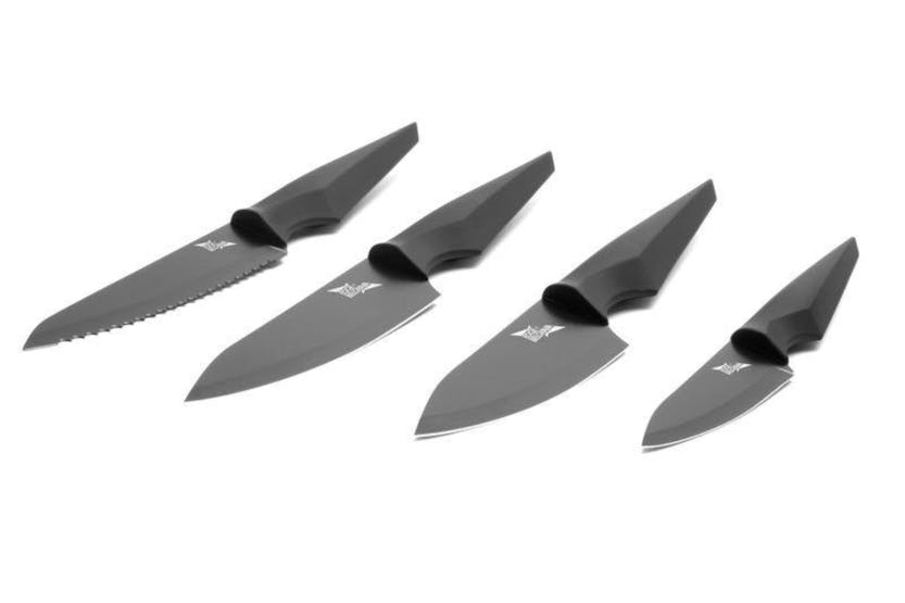 Edge of Belgravia Precision Classic Knife Set | Black | 4 Piece Edge of Belgravia Precision Classic Knife Set | Black | 4 Piece