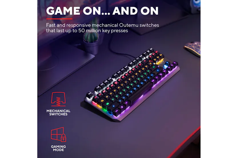 Trust GXT 834 Callaz TKL Mechanical Keyboard | 24408 Trust GXT 834 Callaz TKL Mechanical Keyboard | 24408