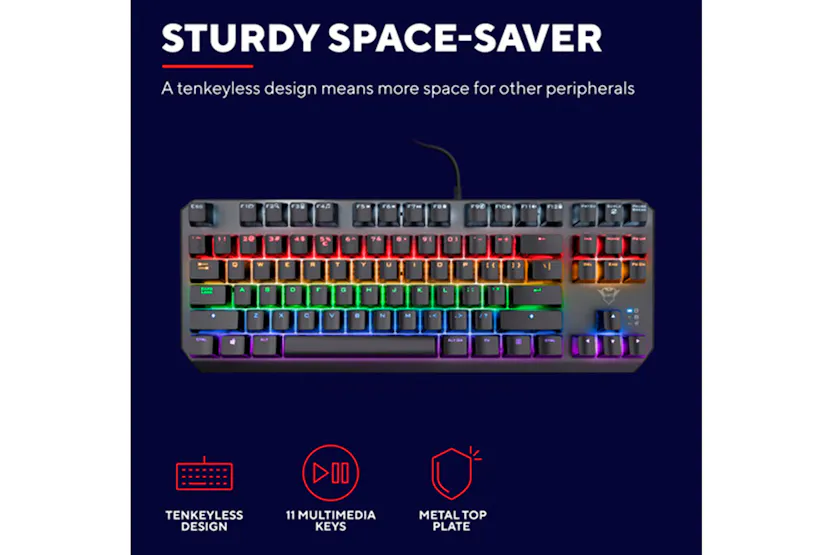 Trust GXT 834 Callaz TKL Mechanical Keyboard | 24408 Trust GXT 834 Callaz TKL Mechanical Keyboard | 24408