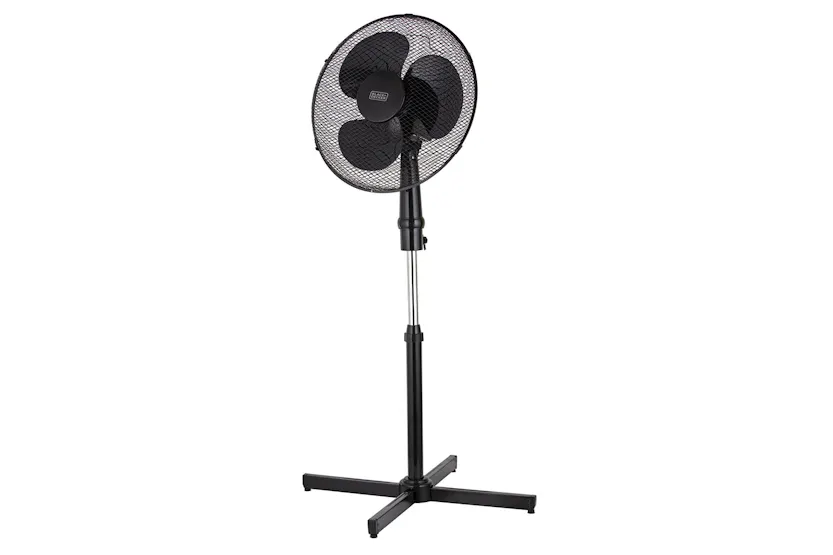 Black & Decker 16" Pedestal Fan | BXFP51005GB | Black Black & Decker 16" Pedestal Fan | BXFP51005GB | Black