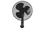 Black & Decker 16" Pedestal Fan | BXFP51005GB | Black Black & Decker 16" Pedestal Fan | BXFP51005GB | Black