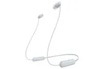 Sony WI-C100 In-Ear Wireless Headphones | White Sony WI-C100 In-Ear Wireless Headphones | White