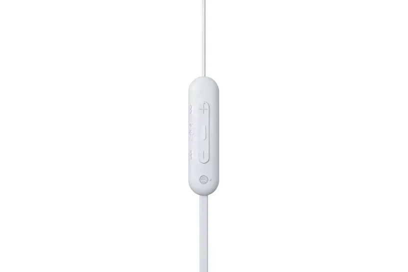 Sony WI-C100 In-Ear Wireless Headphones | White Sony WI-C100 In-Ear Wireless Headphones | White