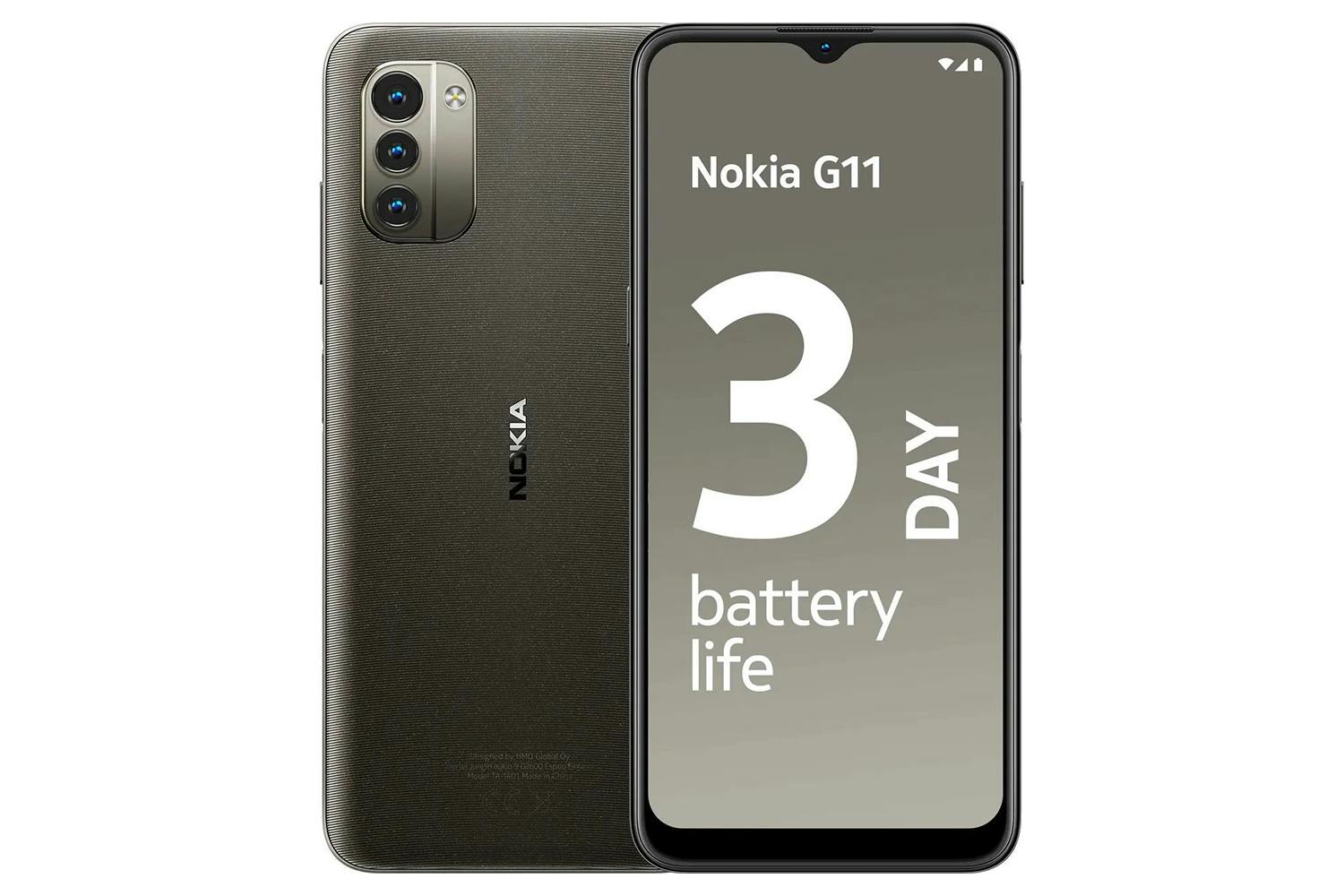 Nokia G11 | 4G| 3GB | 32GB | Charcoal