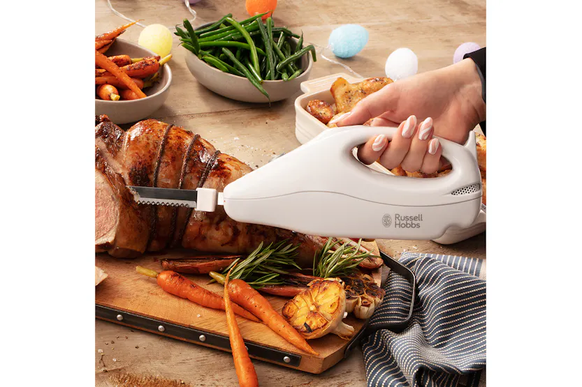 Russell Hobbs Electric Carving Knife | 13892 | White Russell Hobbs Electric Carving Knife | 13892 | White