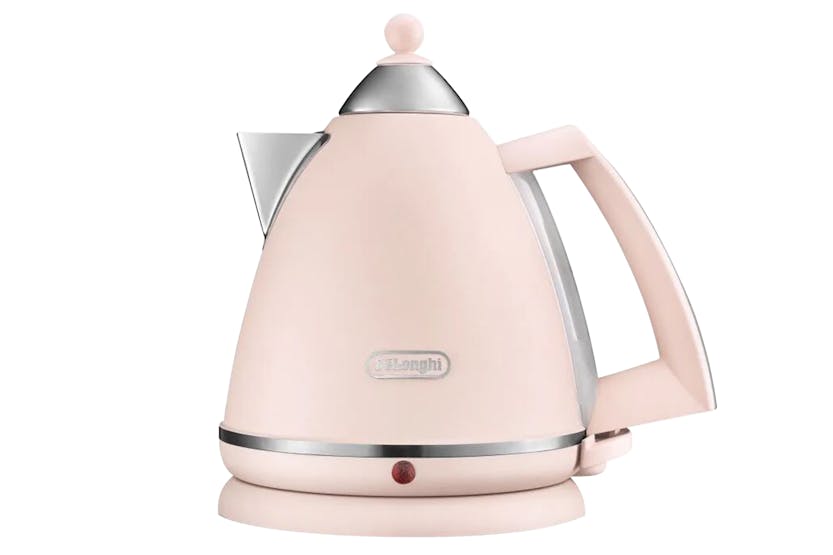 DeLonghi Argento Flora 1.7L Kettle | KBX3016.PK | Pink DeLonghi Argento Flora 1.7L Kettle | KBX3016.PK | Pink