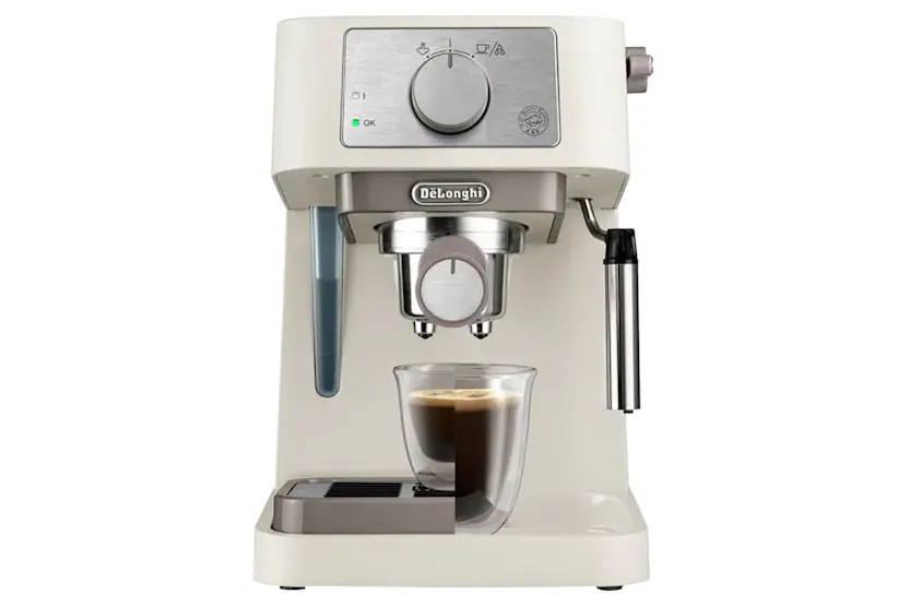 De'Longhi Stilosa Manual Espresso Machine & Cappuccino Maker | EC260.CR | Cream De'Longhi Stilosa Manual Espresso Machine & Cappuccino Maker | EC260.CR | Cream