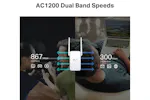 TP-Link AC1200 OneMesh Wi-Fi Range Extender TP-Link AC1200 OneMesh Wi-Fi Range Extender