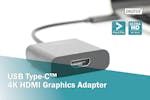 Digitus USB Type-C 4K HDMI Graphics Adapter | Black