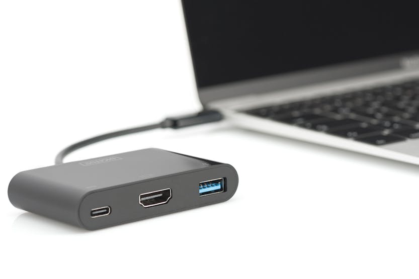 Digitus USB Type-C HDMI Multiport Adapter | Black Digitus USB Type-C HDMI Multiport Adapter | Black