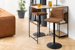 Billie Bar Stool | Swivel | Camel Billie Bar Stool | Swivel | Camel