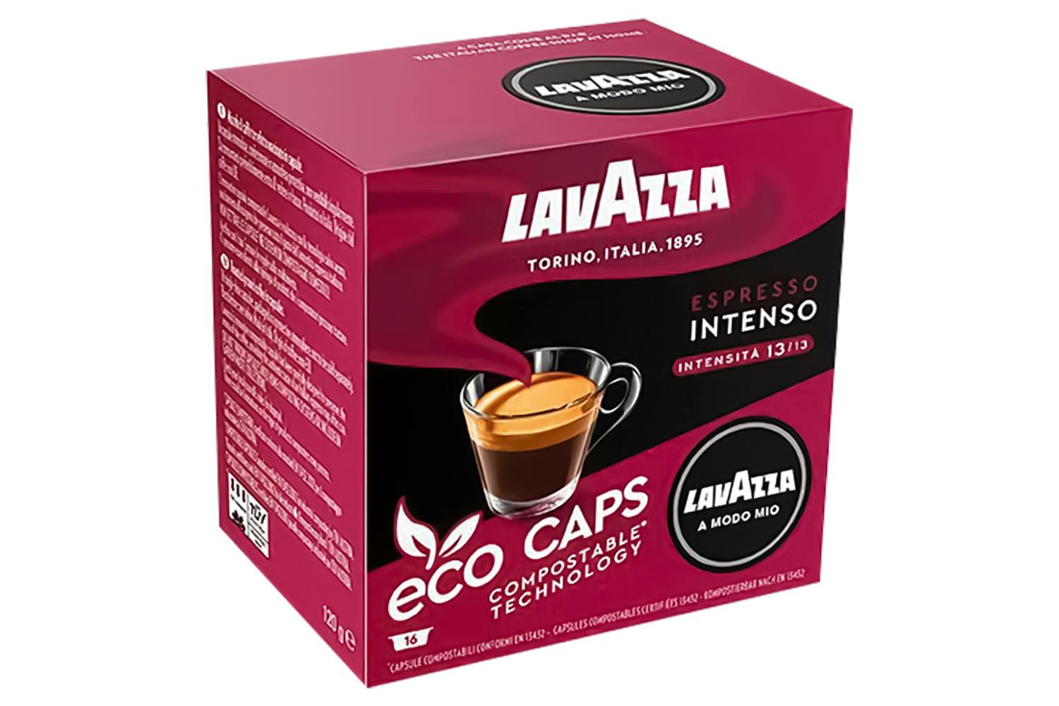 Lavazza A Modo Mio Intenso Compostable Coffee Capsule | 8982