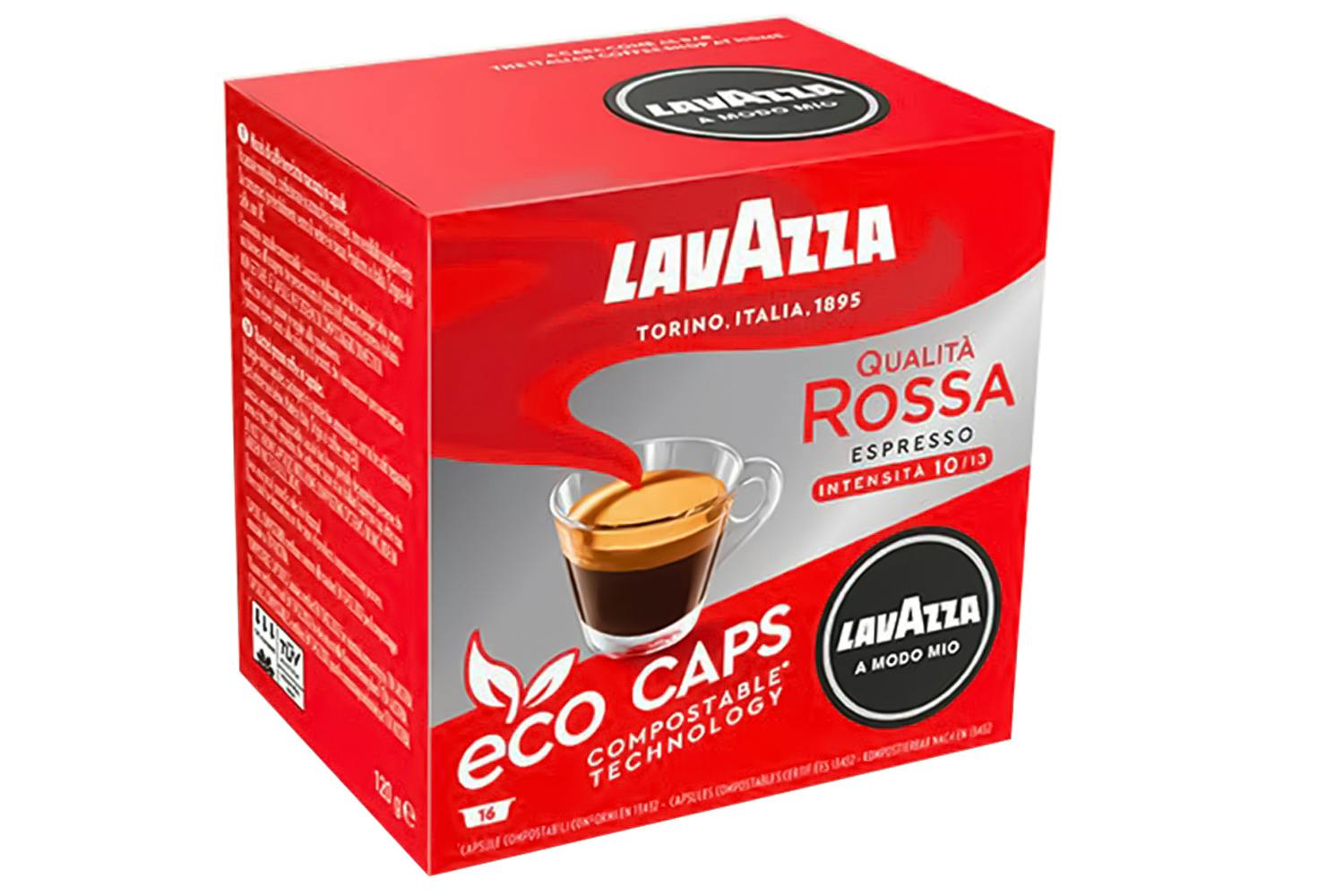 Lavazza A Modo Mio Qualita Rossa Compostable Coffee Capsule | 8985