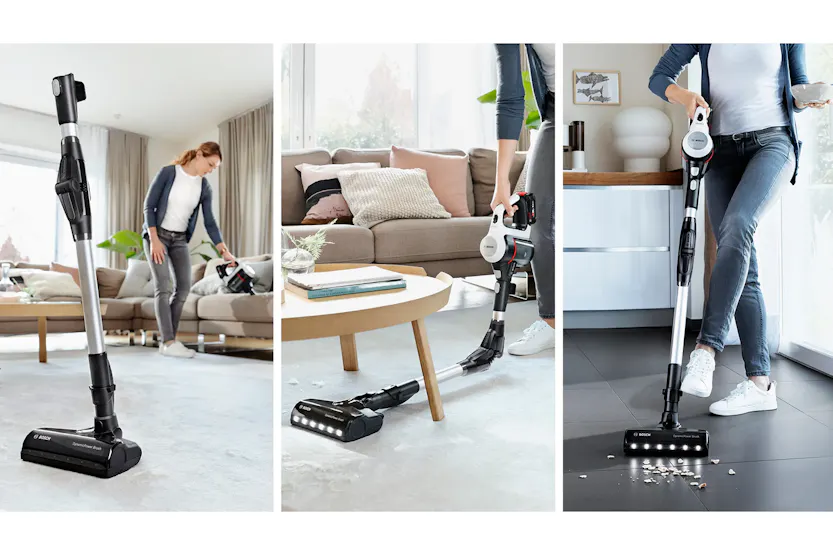 Bosch Rechargeable Unlimited 7 Vacuum Cleaner | BCS712GB | White Bosch Rechargeable Unlimited 7 Vacuum Cleaner | BCS712GB | White