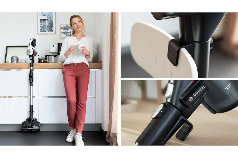 Bosch Rechargeable Unlimited 7 Vacuum Cleaner | BCS712GB | White Bosch Rechargeable Unlimited 7 Vacuum Cleaner | BCS712GB | White