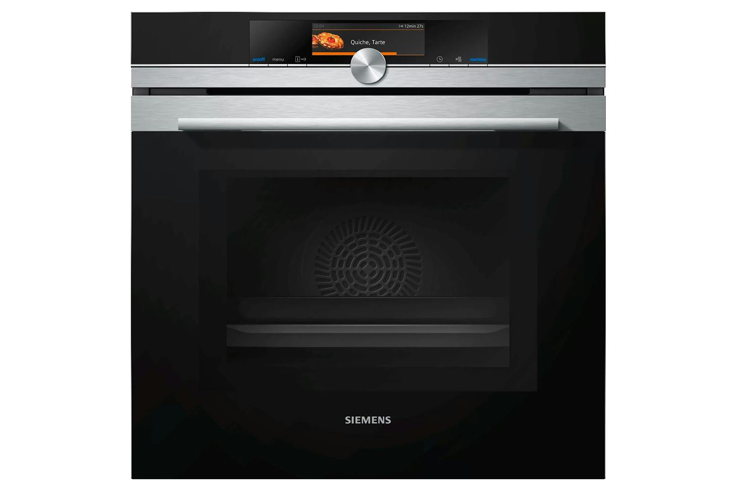 Siemens iQ700 Built-In Oven with Microwave | HM678G4S1 | Stainless steel