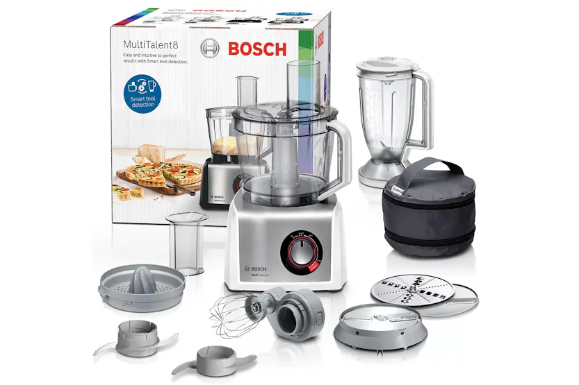 Bosch Food Processor MultiTalent 8 | MC812S734G | White Bosch Food Processor MultiTalent 8 | MC812S734G | White
