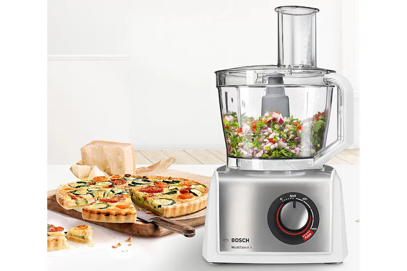 Bosch Food Processor MultiTalent 8 | MC812S734G | White Bosch Food Processor MultiTalent 8 | MC812S734G | White