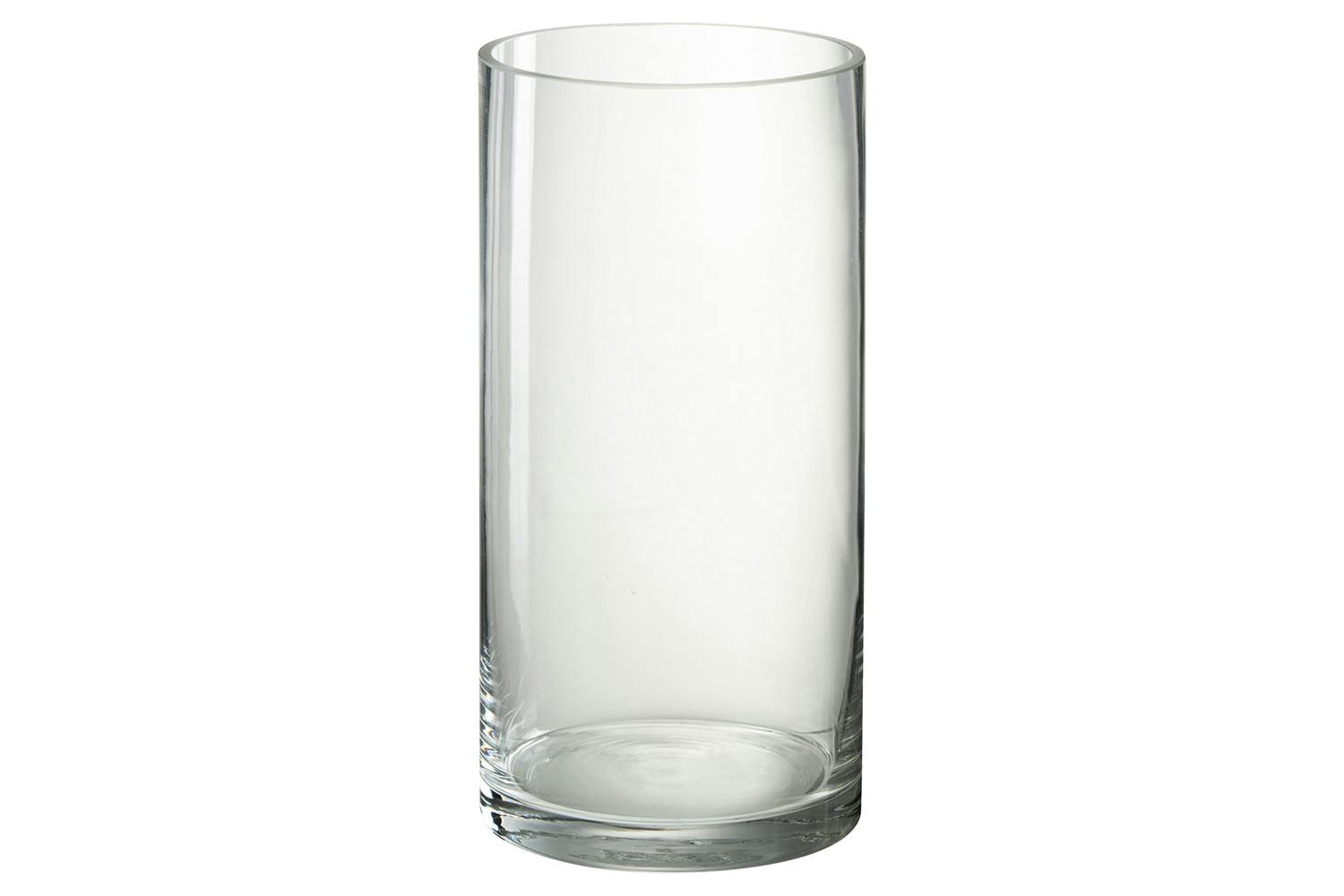 Vola Clear Glass Cylinder Vase | Large | 15 x 30 cm