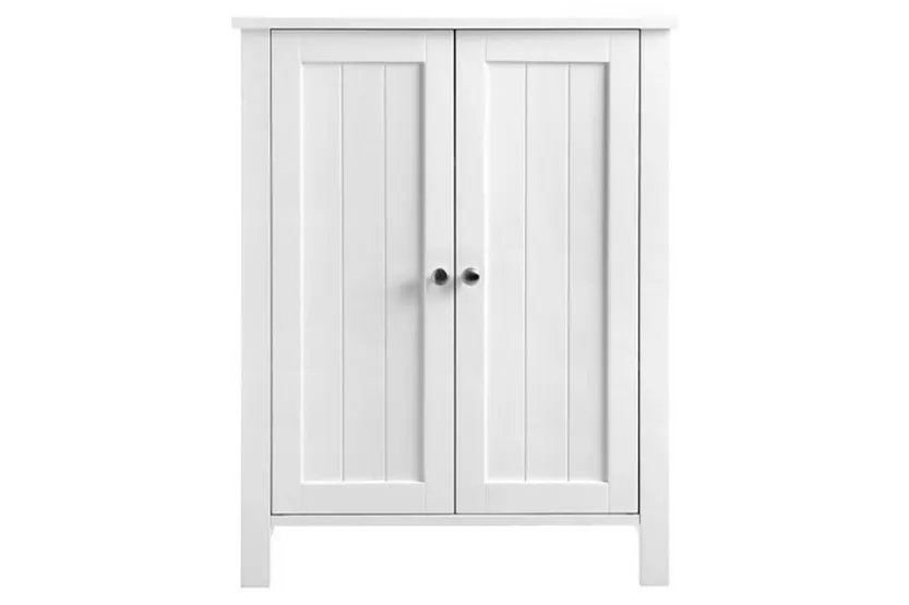 Vasagle Floorstanding Bathroom Storage Sideboard | White Vasagle Floorstanding Bathroom Storage Sideboard | White