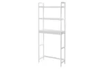 Songmics Adjustable Shelves Bathroom Organizer | White Songmics Adjustable Shelves Bathroom Organizer | White