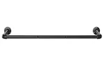 Songmics Wall Mounted Clothes Rack | Black Songmics Wall Mounted Clothes Rack | Black