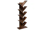 Vasagle Tree-shaped Standing Wooden Bookshelf | Rustic Brown Vasagle Tree-shaped Standing Wooden Bookshelf | Rustic Brown