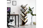 Vasagle Tree-shaped Standing Wooden Bookshelf | Rustic Brown Vasagle Tree-shaped Standing Wooden Bookshelf | Rustic Brown
