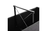 Songmics Folding Storage Ottoman Bench | Dark Gray Songmics Folding Storage Ottoman Bench | Dark Gray