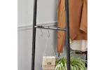 Vasagle Industrial Clothes Rack with Shelves | Rustic Brown & Black Vasagle Industrial Clothes Rack with Shelves | Rustic Brown & Black