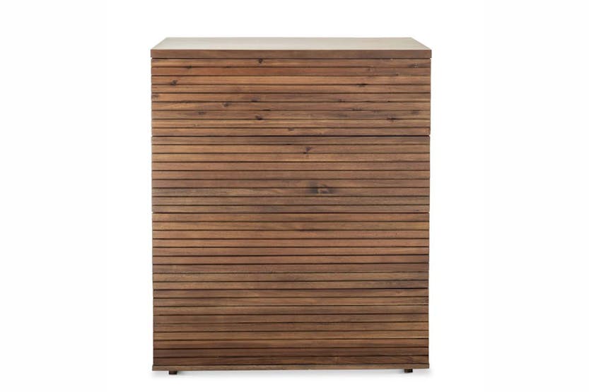 Mooring Chest Of Drawer | 4 Drawer | Natural Mooring Chest Of Drawer | 4 Drawer | Natural