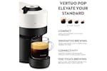 Nespresso Vertuo Pop, White, By Krups | XN920140 Nespresso Vertuo Pop, White, By Krups | XN920140