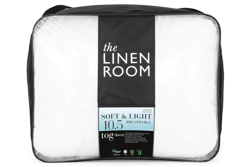 The Linen Room | Soft & Light 10.5 Tog Duvet | Super King The Linen Room | Soft & Light 10.5 Tog Duvet | Super King