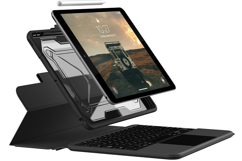 UAG iPad Rugged Bluetooth Keyboard With Trackpad 10.2" | Black