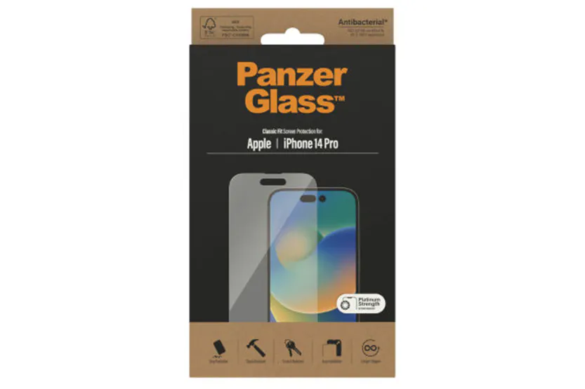 PanzerGlass iPhone 14 Pro Screen Protector PanzerGlass iPhone 14 Pro Screen Protector