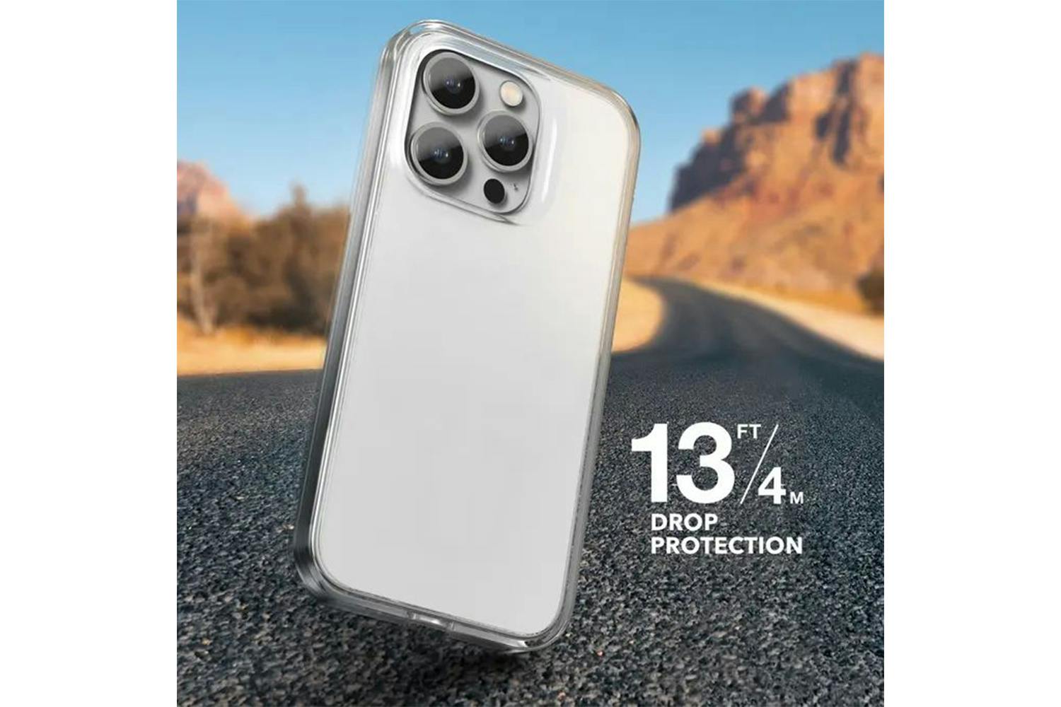 Zagg Gear4 D3O Crystal Palace iPhone 14 Pro Max Case | Clear