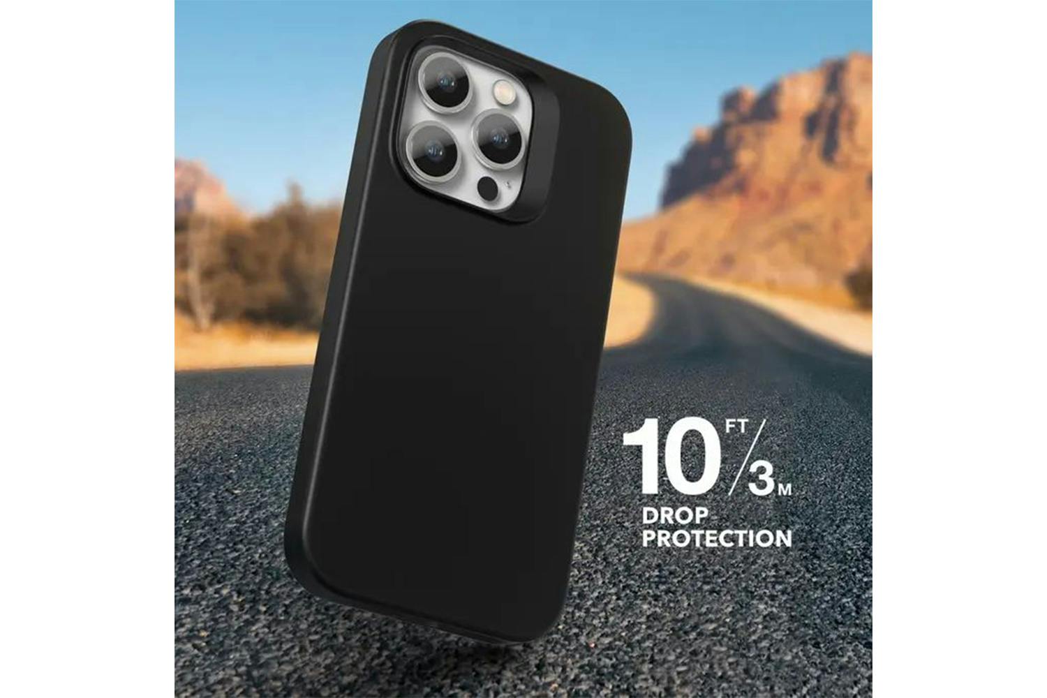 Zagg Gear4 D3O Havana iPhone 14 Pro Max Case | Black