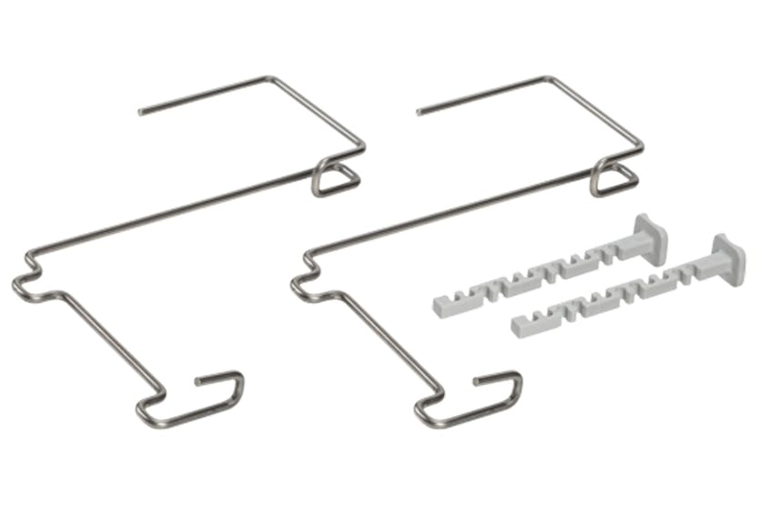 Plastia Berberis Metal Holders | 2 Pcs | Silver Plastia Berberis Metal Holders | 2 Pcs | Silver