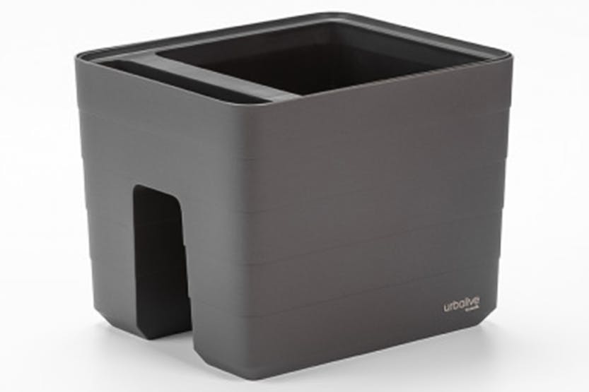 Plastia Berberis Flower Box Balcony Box | Grey | 24cm Plastia Berberis Flower Box Balcony Box | Grey | 24cm