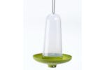 Plastia Robin Birdfeeder Birdbath | Green | 22cm Plastia Robin Birdfeeder Birdbath | Green | 22cm