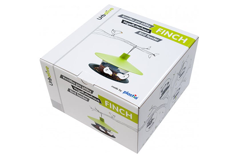 Plastia Finch Bird Feeder | Anthracite | 28cm Plastia Finch Bird Feeder | Anthracite | 28cm