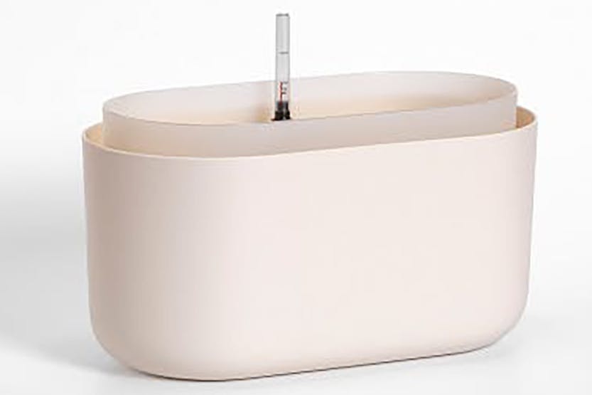 Plastia Tolita Flower Box | Beige | 16.6cm Plastia Tolita Flower Box | Beige | 16.6cm